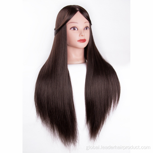 Cosmetology Practice Head Training Hair Styling Manikin Doll Head For Practice Manufactory